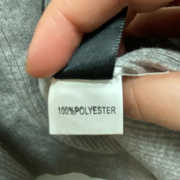 SHEIN Grey Hooded Cardigan with Pockets - Picture 4 of 4